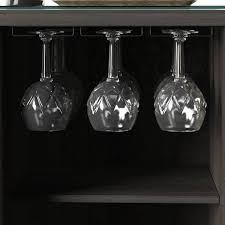 Twin Star Home Fillmore Oak General Modern Bar Cabinet With Refrigerated Beverage Cooler Ore Oak