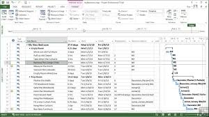 Microsoft Project 2013 Tutorial Display Or Hide The Timeline And Add Or Remove Tasks