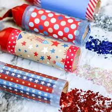 diy confetti poppers great for fourth