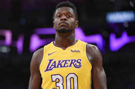 Julius randle (new york knicks) with an and one vs the los angeles lakers, 05/11/2021 Would Julius Randle Benefit From Coming Off The Lakers Bench