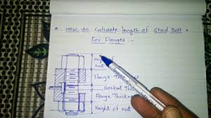 How To Calculate Bolt Length For Flanges