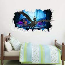 how to train your dragon wall sticker