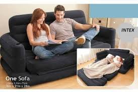 intex 2 in 1 inflatable pull out sofa