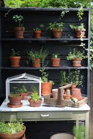 Diy Garden Display Shelf