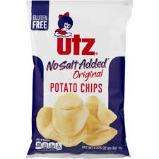 Our family thinks these are the best cookies and hope you do too! Utz Original Potato Chips Gluten Free No Salt Added 2 875 Oz Instacart