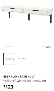 Ikea Wall Shelf With Drawers Furniture