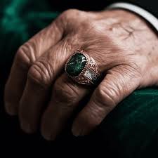 men s emerald rings