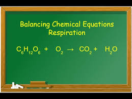 Balancing Chem Eq Respiration