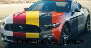 2016 Ford Mustang All 10 Colors In