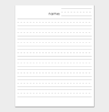 The first printable is your standard notebook paper sheet. Lined Paper Template 38 Free Lined Papers In Word Pdf