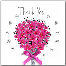 Thank you doctors and nurses rainbow ribbon and bouquet of red primrose and lily of the valley flowers attached with medical aid patch. Thank You Flowers L1805 Jaab Cards
