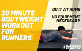 bodyweight workout for runners no