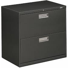 hon 600 series charcoal 2 drawer lateral file