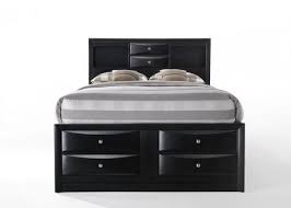 acme ireland queen bed with storage in