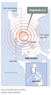 (m1.5 or greater) 0 earthquakes in the past 24 hours. 8 Dead After 6 3 Magnitude Quake Strikes Philippines Se Asia News Top Stories The Straits Times