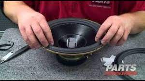 how to diy speaker refoam using a