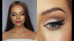easy simple mauve eye makeup tutorial