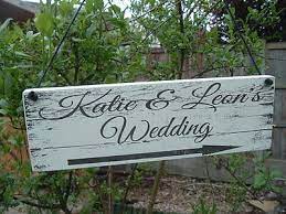 Rustic Wedding This Way Sign Wooden