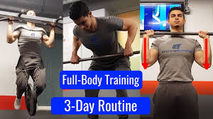 complete 3 day full body routine day