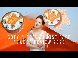 coty airspun loose face powder review