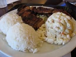But what you'll hear when you serve this, is multiple requests for the. Chicken And Macaroni Salad Hawaiian Bbq Chicken At Lukoki Hawaiian Bbq