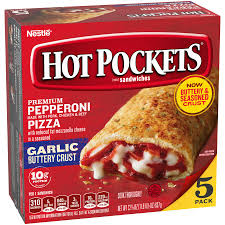 Hot Pockets Pepperoni Pizza Frozen Sandwiches ‑ Shop Entrees & Sides at  H‑E‑B