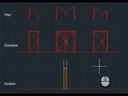 Drawing A Basic Door In Autocad You