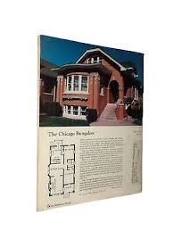 Chicago Bungalows Post Victorian