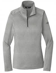 The North Face Tech 1 4 Zip Womens Custom Fleece Jacket