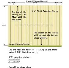 front wall saltbox shed plans page 5