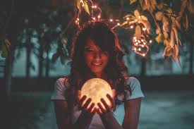 Image result for free image of a girl holding the world