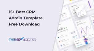 15 best crm admin template free