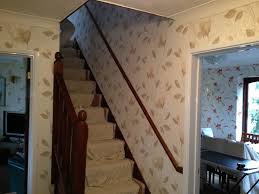 how to wallpaper stair risers