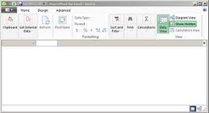start the power pivot add in for excel