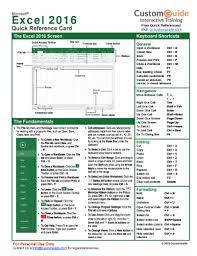 excel cheat sheet form fill out and