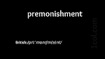 premonishment