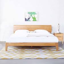 Yasu Nature Solid Oak Smart Bed Frame