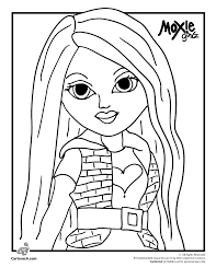 290 x 290 file type: Moxie Girlz Coloring Pages Cartoon Jr Coloring Home