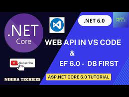 dot net core web api using vs code