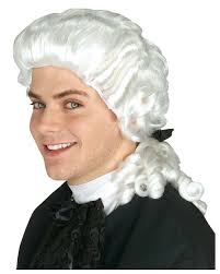 men rococo wig baroque wig for carnival