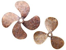 Propellers Metal Wall Art