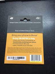 The company allows customer to easily activate the cards online, but you must. Boost Mobile Tri Branded Sim Card Activation Kit Brand New Sealed 7 75 End Date 2019 02 07 20 28 08 Boost Mobile Prepaid Phones Boosting