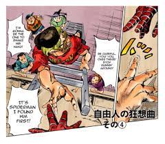 Spider man in jojo