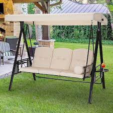 Steel Frame Outdoor Patio Swing Chair