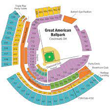 great american ballpark seating chart
