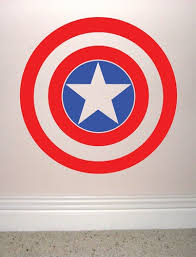 Wall Sticker Captain America Vinyl Decals