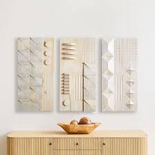 Hand Cut Wood Dimensionl Wall Art By