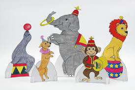 When the online coloring page has loaded, select a color and start clicking on the picture to color it in. Circus Animals Free Printable Templates Coloring Pages Firstpalette Com