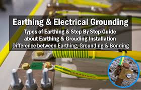 Electrical Earthing Methods And Types Of Earthing Grounding
