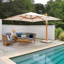13 Ft Square Cantilever Umbrella From